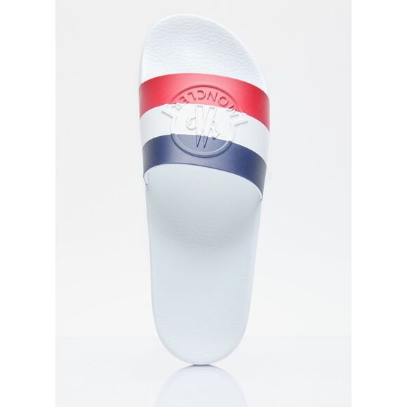 MONCLER Basile Logo Print Slides - Picture 7 of 7